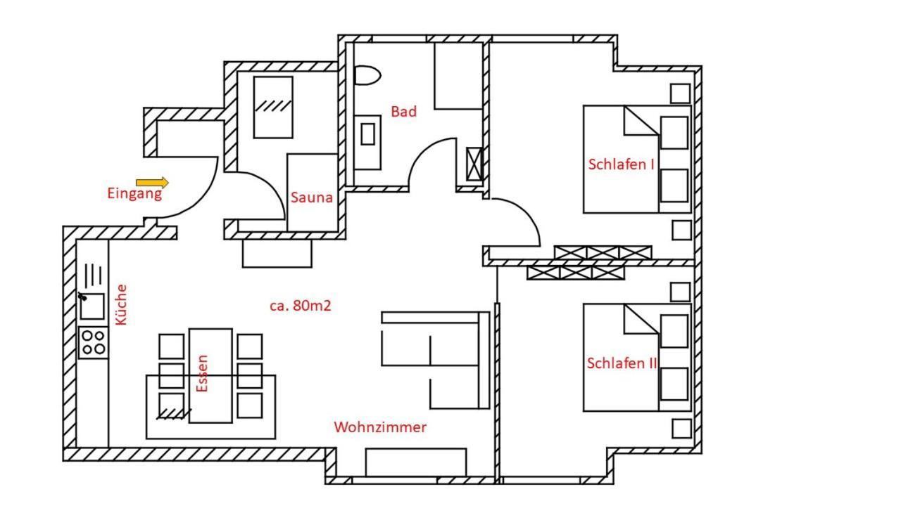 Heilsteinlodge Einruhr Værelse billede